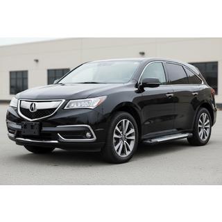Allmond Grey -sivukynnykset (2 kpl, alumiini) Acura MDX 2013–2020 kuva 1