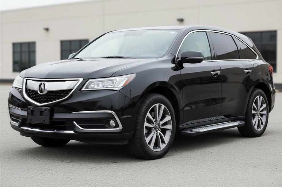 Acura MDX 2013–2020 Allmond Grey -sivukynnykset (2 kpl, alumiini) Image
