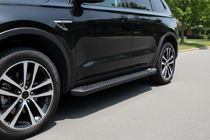 Acura MDX 2013–2020 Allmond Black sivuportaat (2 kpl, alumiini) kuva 1