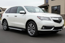 Acura MDX 2013–2020 Sivuportaat Maya V1 (2 kpl, alumiini) kuva 1