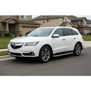 Sivuportaat Tayga Grey (2 kpl, alumiini) Acura MDX 2013–2020 kuva 1