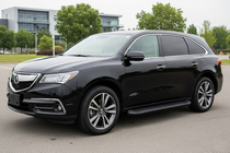 Acura MDX 2013–2020 Sivukynnykset Tayga Black (2 kpl, alumiini) kuva 1
