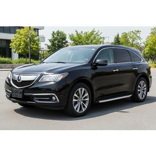 BlackLine-sivuporrast (2 kpl, alumiini) Acura MDX 2013–2020 kuva 1