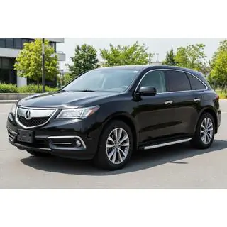 BlackLine-sivuporrast (2 kpl, alumiini) Acura MDX 2013–2020 kuva 1