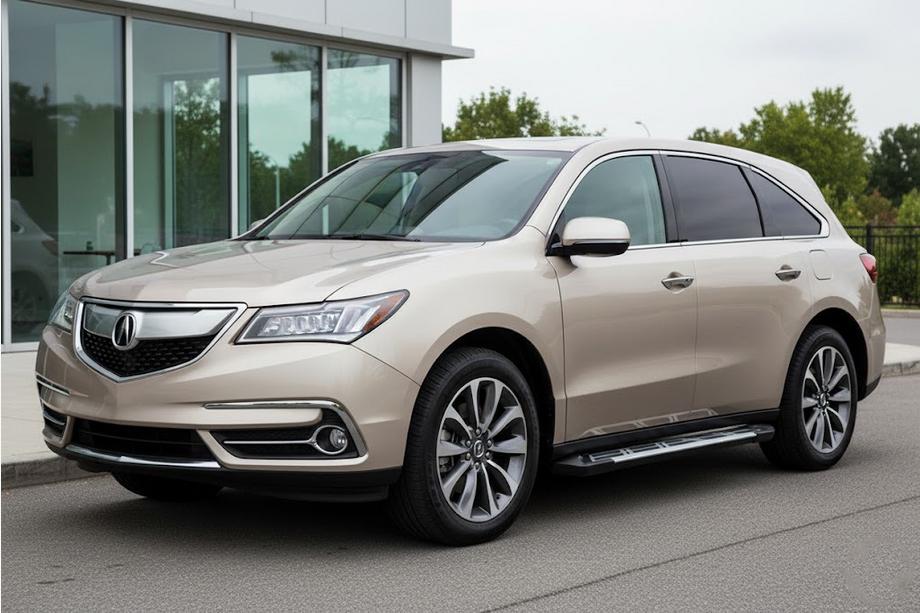 Acura MDX 2013–2020 Sunrise sivuportaat (2 kpl, alumiini) Image