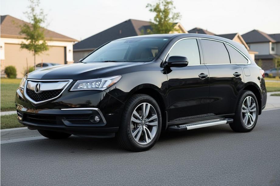 Acura MDX 2013–2020 Sivuaskelmat Vision New Grey (2 kpl, alumiini) Image