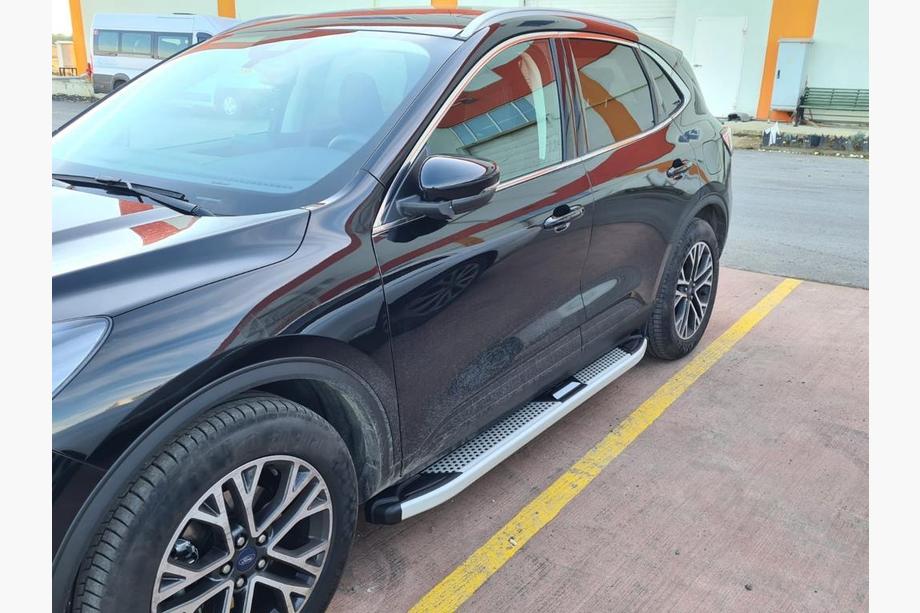 Ford Kuga/Escape 2019– Mevsim Grey sivuporrastangot (2 kpl, alumiini) Kuva 3