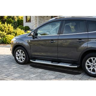 Mevsim Grey sivuporrastangot (2 kpl, alumiini) kuva 1