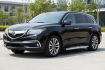 Acura MDX 2013–2020 Mevsim Grey sivuporrastangot (2 kpl, alumiini) kuva 1