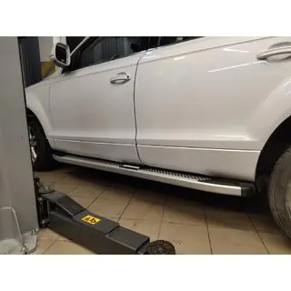 Mevsim Grey sivuporrastangot (2 kpl, alumiini) kuva 2