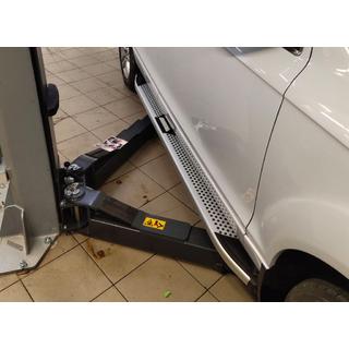Mevsim Grey sivuporrastangot (2 kpl, alumiini) Audi Q7 2005–2015 kuva 1