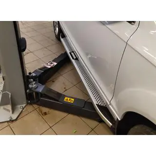 Mevsim Grey sivuporrastangot (2 kpl, alumiini) kuva 1