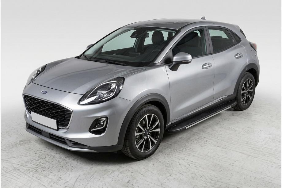 Ford Puma 2019– Sivuastinlaudat Bosphore Grey (2 kpl, alumiini) Image