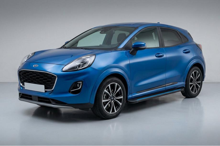 Ford Puma 2019– Maya Blue sivuportaat (2 kpl, alumiini) Image