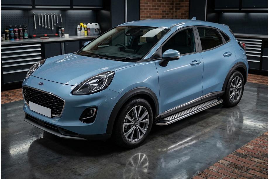 Ford Puma 2019– Sivuporraslaudat Maydos V2 (2 kpl, alumiini) Image