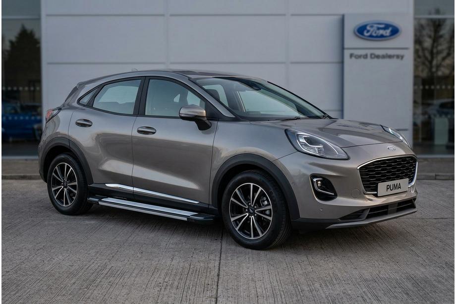 Ford Puma 2019– Rainbow sivuportaat (2 kpl, alumiini) Image