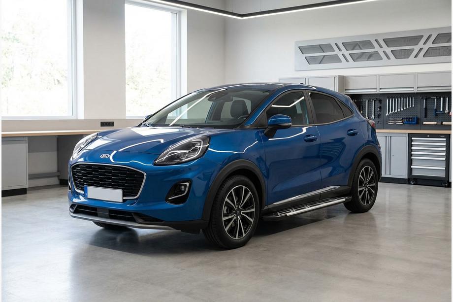 Ford Puma 2019– Sunrise sivuportaat (2 kpl, alumiini) Image