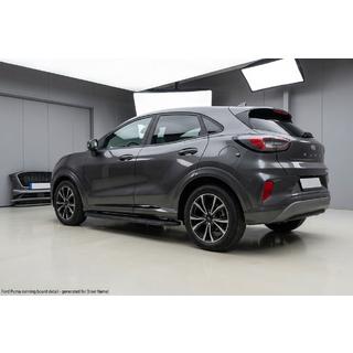 Sivukynnykset Tayga Black (2 kpl, alumiini) kuva 1