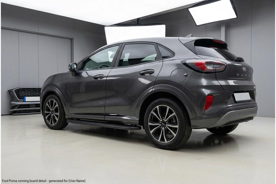 Ford Puma 2019– Sivukynnykset Tayga Black (2 kpl, alumiini) Image