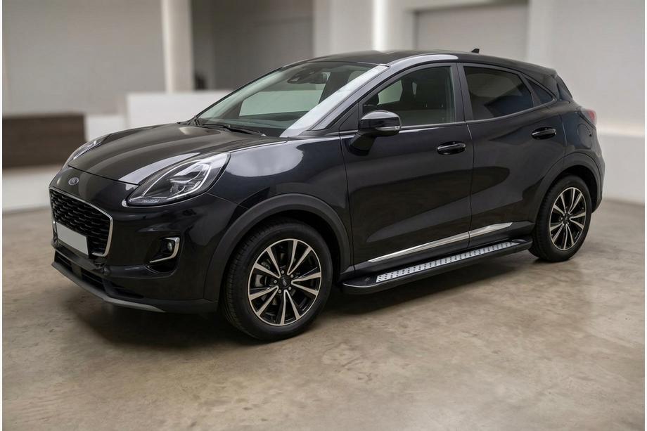 Ford Puma 2019– Sivuporrastangot Vision New Black (2 kpl, alumiini) Image