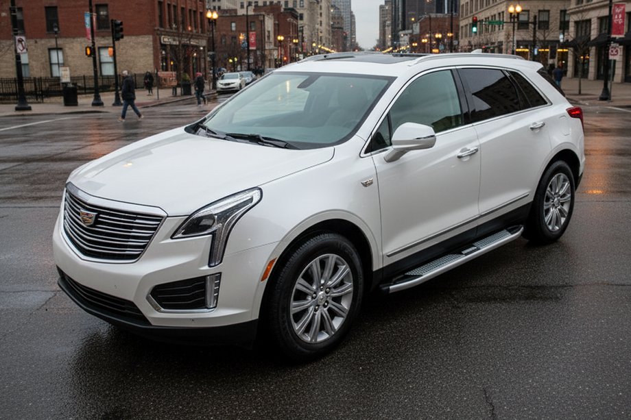 Cadillac XT5 2016– Mevsim Grey sivuporrastangot (2 kpl, alumiini) Image