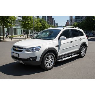 Mevsim Grey sivuporrastangot (2 kpl, alumiini) Chevrolet Captiva 2006–2019 kuva 1