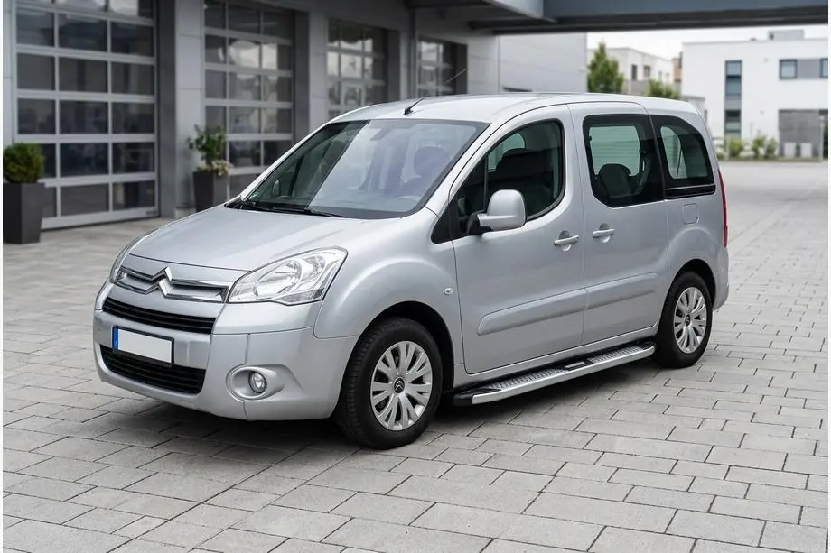 Citroen Berlingo 2008–2018 Mevsim Grey sivuporrastangot (2 kpl, alumiini) Image