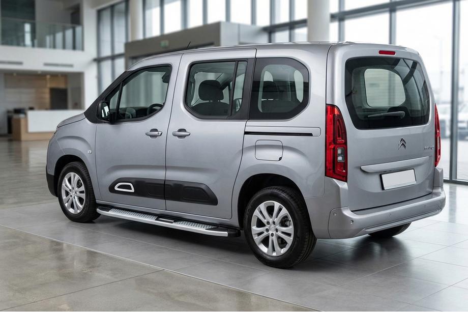 Citroen Berlingo/Multispace 2018– Mevsim Grey sivuporrastangot (2 kpl, alumiini) Image