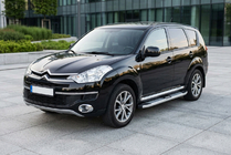 Citroen C-Crosser 2007–2013 Mevsim Grey sivuporrastangot (2 kpl, alumiini) kuva 1