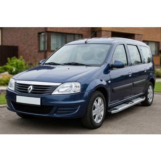 Mevsim Grey sivuporrastangot (2 kpl, alumiini) Dacia Logan MCV 2004–2014 kuva 3