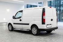 Fiat Doblo I 2001–2005 Mevsim Grey sivuporrastangot (2 kpl, alumiini) kuva 1