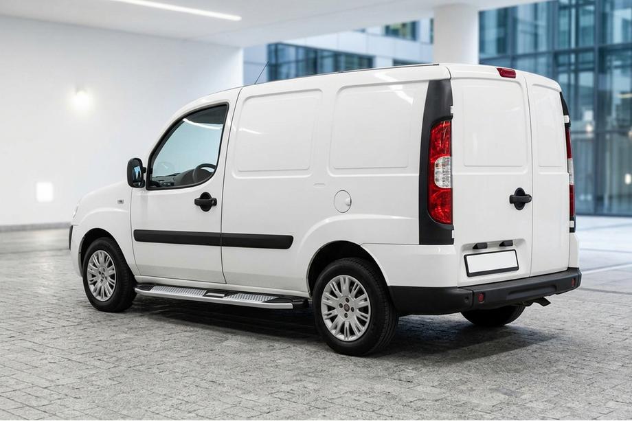 Fiat Doblo I 2001–2005 Mevsim Grey sivuporrastangot (2 kpl, alumiini) Image
