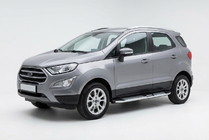 Ford Ecosport 2013–2022 Mevsim Grey sivuporrastangot (2 kpl, alumiini) kuva 1