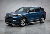Ford Explorer 2019– Mevsim Grey sivuporrastangot (2 kpl, alumiini) kuva 1