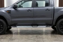 Ford Ranger 2007–2011 Mevsim Grey sivuporrastangot (2 kpl, alumiini) kuva 1