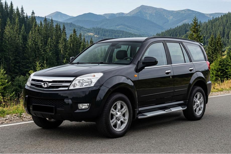GreatWall Haval/Hover H3 2005–2013 Mevsim Grey sivuporrastangot (2 kpl, alumiini) Image