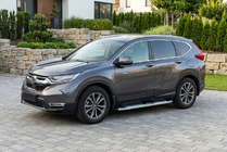 Honda CR-V 2017–2022 Mevsim Grey sivuporrastangot (2 kpl, alumiini) kuva 1