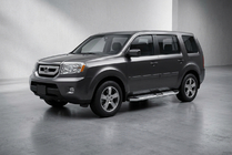Honda Pilot 2008–2015 Mevsim Grey sivuporrastangot (2 kpl, alumiini) kuva 1