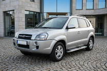 Hyundai Tucson JM 2004– Mevsim Grey sivuporrastangot (2 kpl, alumiini) kuva 1