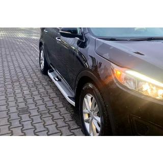 Mevsim Grey sivuporrastangot (2 kpl, alumiini)