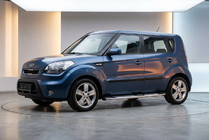 Kia Soul I 2008–2013 Mevsim Grey sivuporrastangot (2 kpl, alumiini) kuva 1