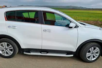 Kia Sportage 2015–2021 Mevsim Grey sivuporrastangot (2 kpl, alumiini) kuva 3