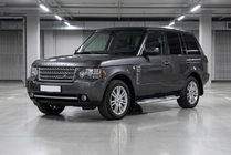 Range Rover III L322 2002–2012 Mevsim Grey sivuporrastangot (2 kpl, alumiini) kuva 1