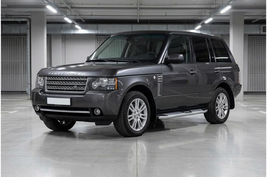 Range Rover III L322 2002–2012 Mevsim Grey sivuporrastangot (2 kpl, alumiini) Image