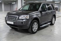 Land Rover Freelander II 2006–2014 Mevsim Grey sivuporrastangot (2 kpl, alumiini) kuva 1