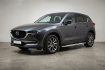 Mazda CX-5 2017–2025 Mevsim Grey sivuporrastangot (2 kpl, alumiini) kuva 1