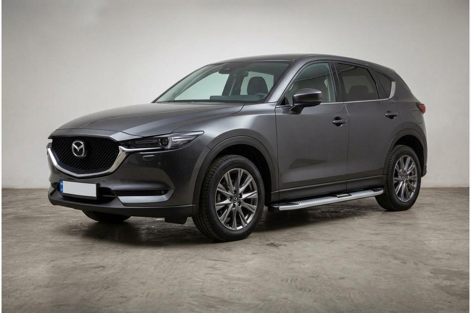 Mazda CX-5 2017–2025 Mevsim Grey sivuporrastangot (2 kpl, alumiini) Image