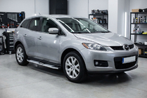 Mazda CX-7 2006–2012 Mevsim Grey sivuporrastangot (2 kpl, alumiini) kuva 1