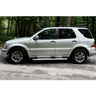Mevsim Grey sivuporrastangot (2 kpl, alumiini) Mercedes ML W163 1997–2005 kuva 3