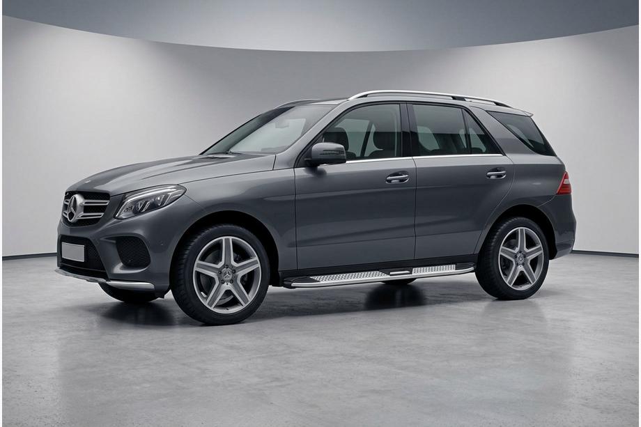 Mercedes GLE/ML class W166 2011–2018 Mevsim Grey sivuporrastangot (2 kpl, alumiini) Image